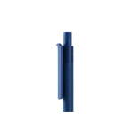 Ballpoint pen made from milk carton boxes, blue ink blue colour third view