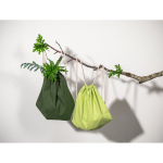 Drawstring backpack in recycled cotton and polyester, 150 g/m2 still life view