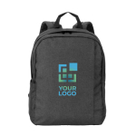 Recycled polyester backpack with lining for 16” laptop main view