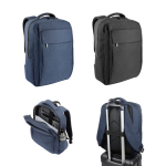 Padded recycled polyester backpack for 15.6” laptop various colours
