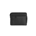 Recycled polyester thermal bag with adjustable strap, 6L black colour first view