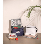 Recycled polyester thermal bag with adjustable strap, 7L still life view