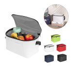 Recycled polyester thermal bag with adjustable strap, 6L various colours