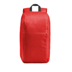 Multi-purpose backpack with padded back and straps, 10L capacity red colour