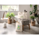 Recycled cotton-polyester bag with long handles, 280 g/m2 still life view