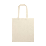 Versatile natural cotton-polyester bag with handles, 140 g/m2 natural colour