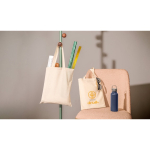 Versatile natural cotton-polyester bag with handles, 140 g/m2 first view