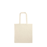 Shopping bag made entirely of cotton, 140 g/m2 natural colour
