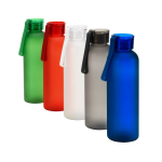 Matte RPET bottle with leak-proof lid, 600 ml