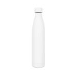 Vacuum-insulated double-wall stainless steel bottle, 1L white colour