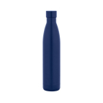 Vacuum-insulated double-wall stainless steel bottle, 1L navy-blue colour