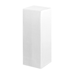 Double-wall stainless steel bottle, ideal for sublimation, 1L white colour in box