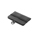 RFID-blocking wallet for 10 cards and coins black colour