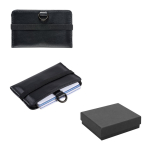RFID-blocking wallet for 10 cards and coins various colours