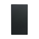 Slim and durable stainless steel power bank, 5,000 mAh black colour first view