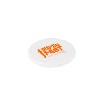 Ultra-fast charging cable with adapter set in recycled ABS white colour image with logo 3