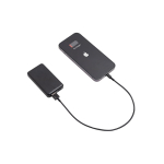 Extra-small external battery with 4,000 mAh capacity black colour second view