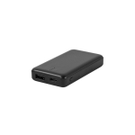 Extra-small external battery with 4,000 mAh capacity black colour