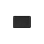 Recycled plastic power bank with charge indicator, 5,000 mAh black colour first view