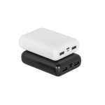 Eco-friendly power bank with charge indicator, 10,000 mAh