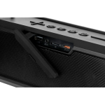 Portable speaker with BT 5.0 transmission and 16W equaliser black colour sixth view