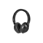 Foldable wireless headphones with 20 hours of battery life black colour