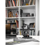 Foldable wireless headphones with 20 hours of battery life still life view
