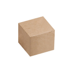 Natural bamboo star-shaped puzzle to assemble in box