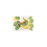 3D paper puzzle 3-in-1 dinosaur, ideal for kids natural colour second view