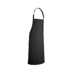 Cotton twill apron, perfect for cooking, 180 g/m2 black colour