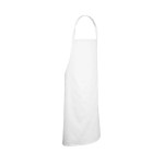 Cotton twill apron, perfect for cooking, 180 g/m2 white colour