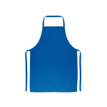 Cotton twill apron, perfect for cooking, 180 g/m2 royal blue colour first view