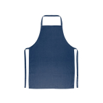 Cotton twill apron, perfect for cooking, 180 g/m2 navy-blue colour first view