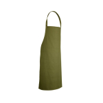 Cotton twill apron, perfect for cooking, 180 g/m2 dark green colour
