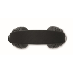 Foldable wireless headphones with built-in microphone black colour eighth view