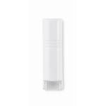 Adhesive lint roller in reusable white case white colour sixth view