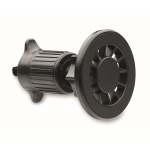 Magnetic phone holder for cars with 360-degree rotation black colour