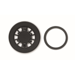 Magnetic phone holder for cars with 360-degree rotation black colour fourth view