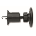 Magnetic phone holder for cars with 360-degree rotation black colour fifth view