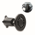 Magnetic phone holder for cars with 360-degree rotation black colour sixth view