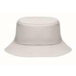 Polyester bucket hat in various colours, 150 g/m2 white colour third view