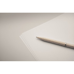 Set of 2 wheat straw pens with blue ink and graphite ink beige colour sixth photographic view