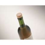 Beechwood bottle stopper, ideal for wine bottles wood colour fifth photographic view