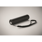 Rechargeable torch with 3 light settings and zoom function black colour sixth photographic view