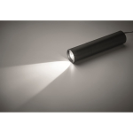Rechargeable torch with 3 light settings and zoom function black colour seventh photographic view