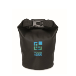 Waterproof bag for sports activities with 1.5L capacity black colour view with print area