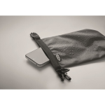 Waterproof bag for sports activities with 1.5L capacity dark grey colour seventh photographic view