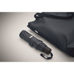 Windproof umbrella with pouch and storage compartment, Ø100 blue colour sixth photographic view