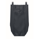 Windproof umbrella with pouch and storage compartment, Ø100 blue colour ninth view