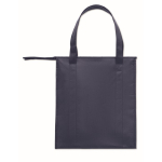 Non-woven cooler bag with aluminium insulation, 25L blue colour fifth view